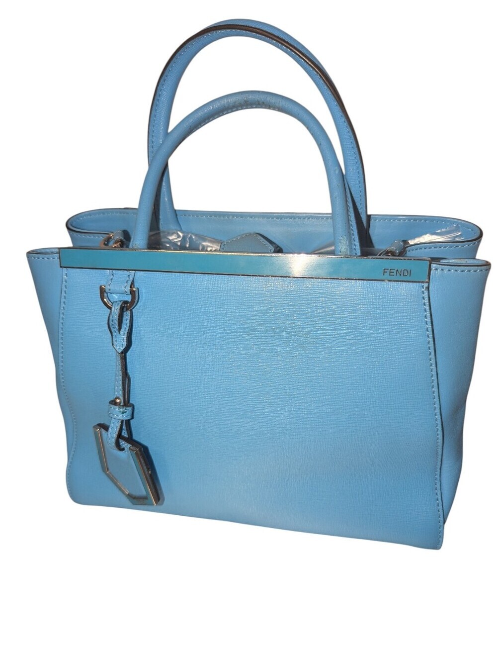 Fendi,Petite 2Jours , Crossbody Bag – Sky Blue,Archival 2010's